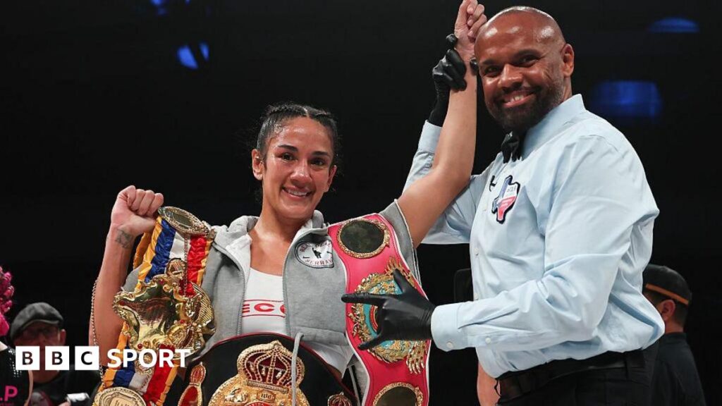 Amanda Serrano equals knockout record with Cheyenne Hanson victory