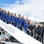 Scotland set off for World Cup – in pictures