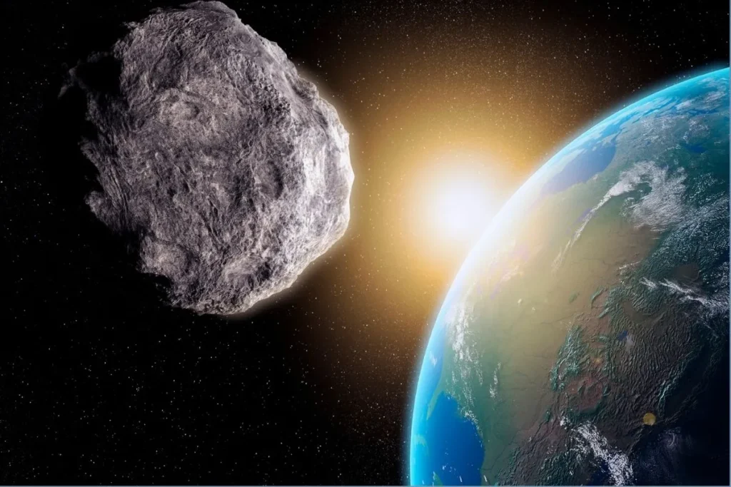 An asteroid passed dangerously close to Earth