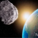 An asteroid passed dangerously close to Earth