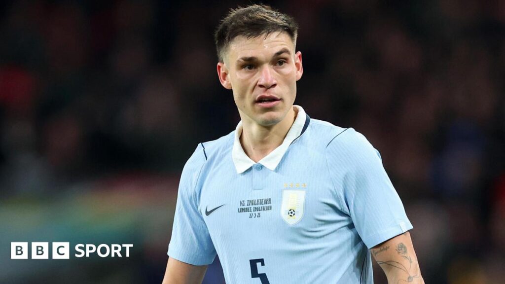 World Cup 2026: Uruguay squad incluces Man Utd midfielder Manuel Ugarte but no Luis Suarez