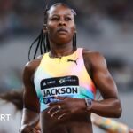 Diamond League: Shericka Jackson smashes meeting record to win 200m in Xiamen