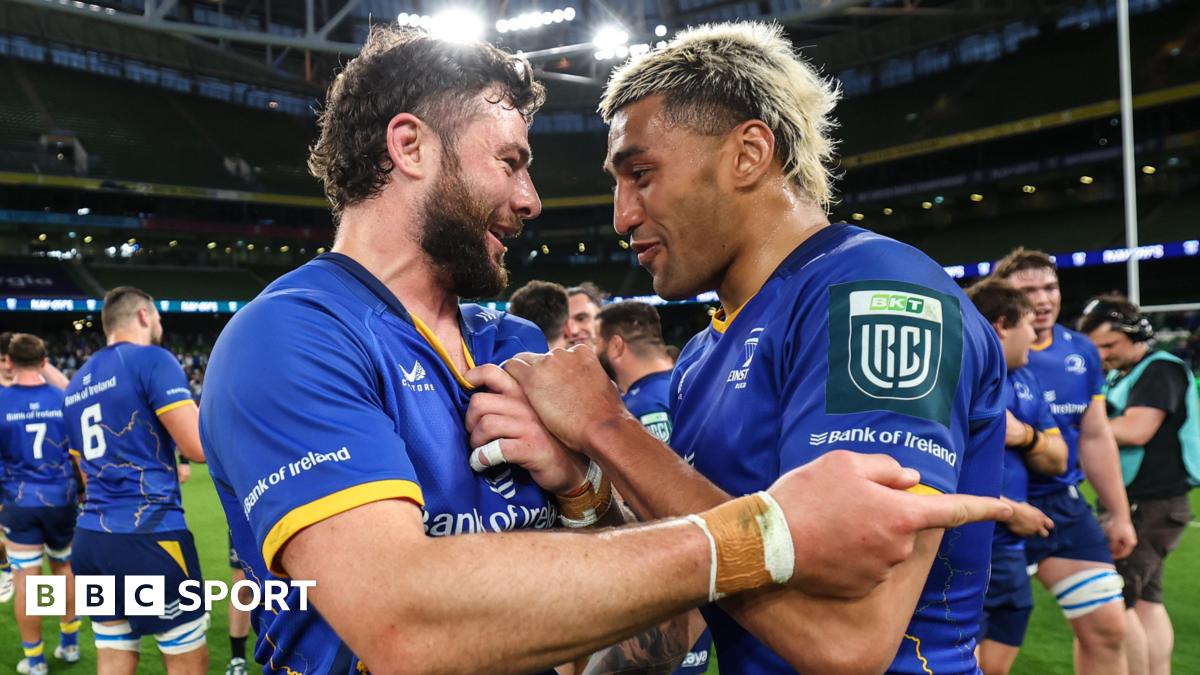 United Rugby Championship: Leinster 59-10 Lions – Irish province win to advance to semi-finals