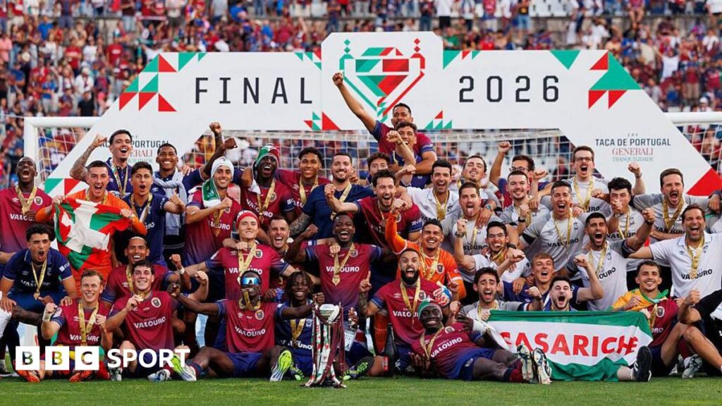 Sporting stunned in Portuguese Cup final by second-tier Torreense