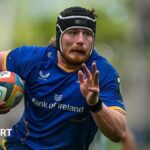 United Rugby Championship: Leinster 68-14 Ospreys – Irish province warm up for final with emphatic win