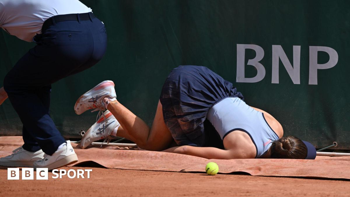 French Open 2026: Katie Boulter leads calls for sponsorship boards to be removed after Zeynep Sonmez injured