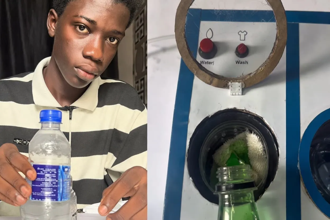 Nigerian teen tech enthusiast makes cardboard electronics