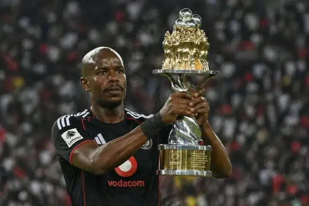 ‘They witnessed Sibisi lifting the trophy’ – Pirates captain responds to doubters