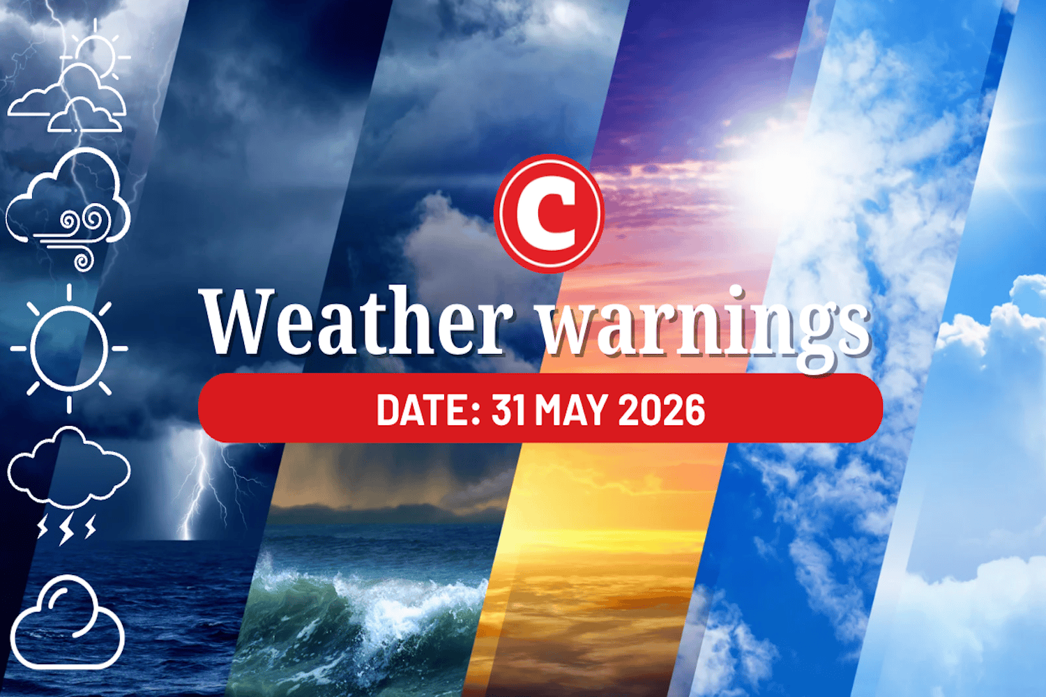 Sunshine, fog and scattered showers forecast for Sunday