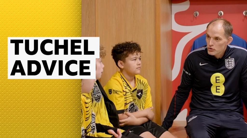 Tuchel tackles questions from team of under-11s