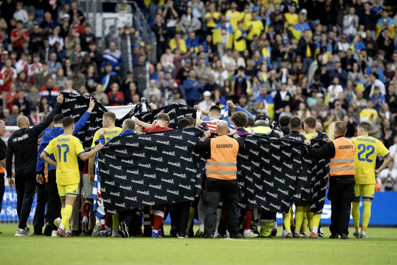 Danish soccer player Eriksen collapses during match with Ukraine