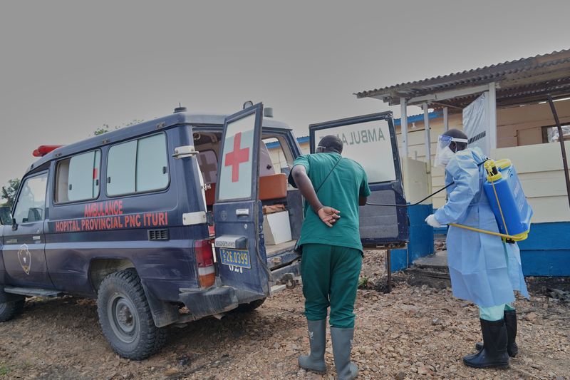 Congo says number of confirmed Ebola cases rises to nearly 600