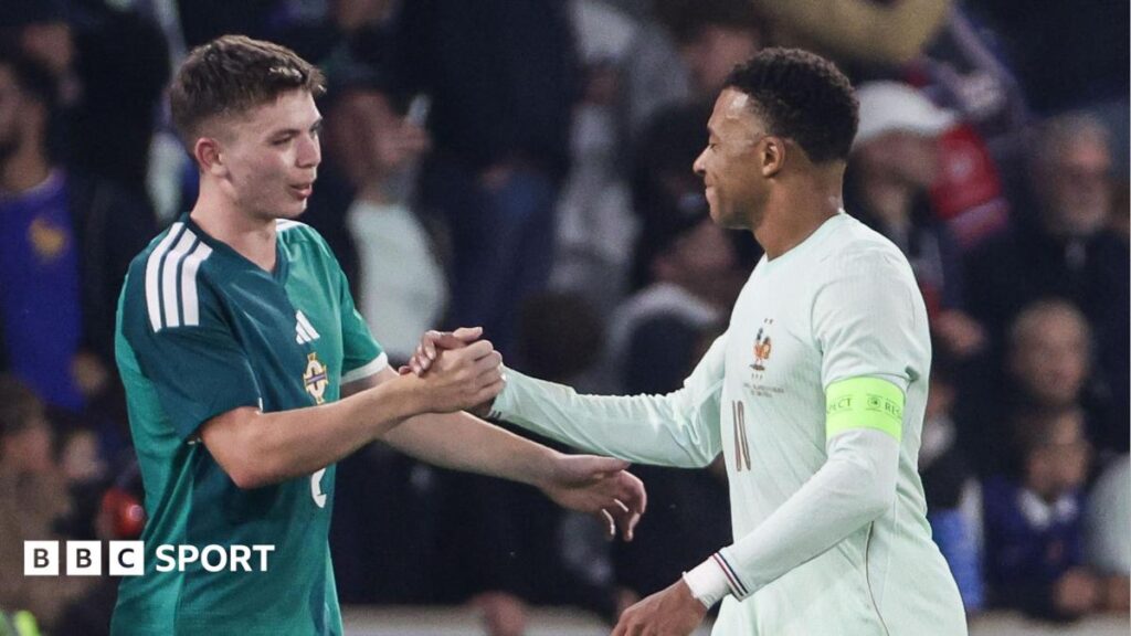 France 3-1 Northern Ireland: ‘It hasn’t really hit me yet’ – NI goalscorer Patrick Kelly