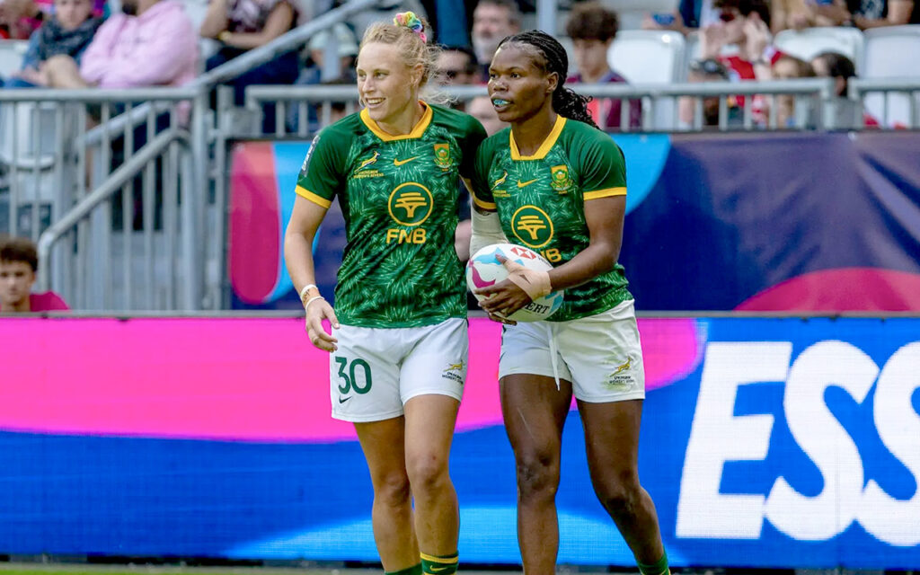 Springbok Women’s Sevens to Play Brazil for 11th Place After Argentina Double in Bordeaux