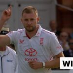 Atkinson removes captain Latham in the first over