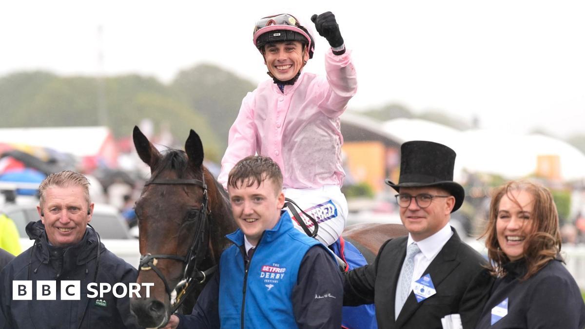 Christmas Day surges to Derby win at Epsom for Aidan O’Brien
