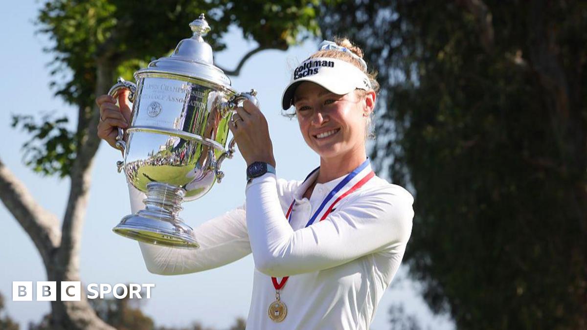 Nelly Korda pips Charley Hull to win maiden US Women’s Open