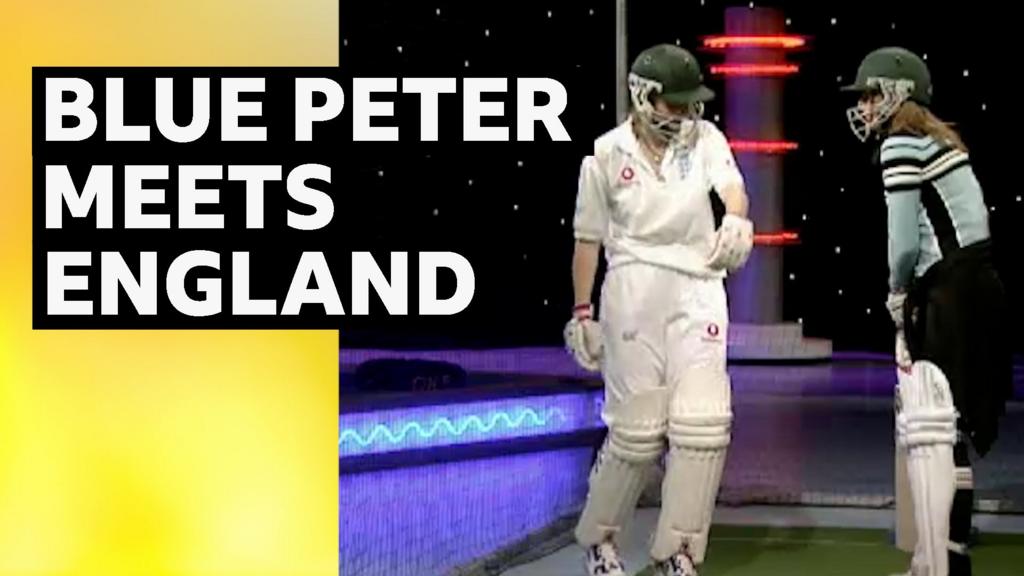 T20 World Cup: ARCHIVE: Charlotte Edwards appearing on Blue Peter as a 17-year-old before the 1997 World Cup