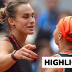 Sabalenka suffers shock French Open loss to Shnaider