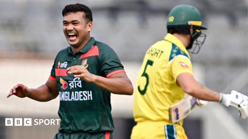 Bangladesh beat Australia in first ODI in Mirpur