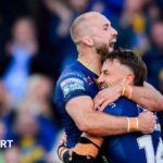 Super League: Leeds Rhinos 24-16 St Helens – Hosts go two points clear at top