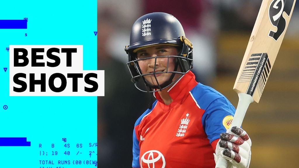 England v India 3rd T20: Best shots of Alice Capsey innings as she hits 82 againt India