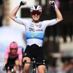 Women’s Giro d’Italia: Demi Vollering wins stage five to move second in general classification
