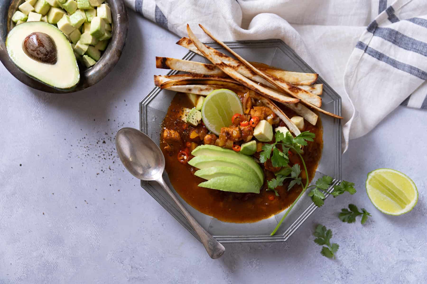 Recipe of the day: Belly-warming Mexican avocado burrito soup
