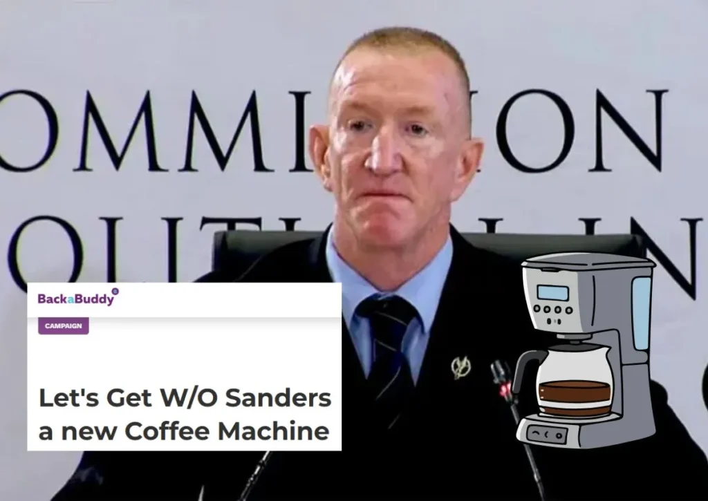Madlanga cop’s stolen coffee machine: Public donates R500k