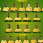 Confirmed: Bafana Bafana players’ World Cup jersey numbers