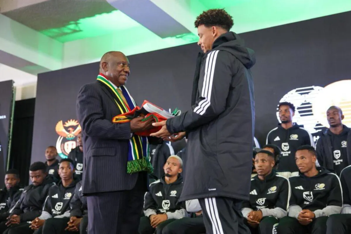Bafana Bafana arrive in Mexico