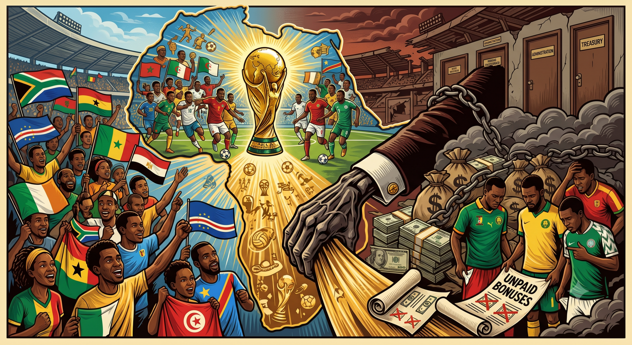 The anxious money wait: Why African soccer fans dread payment disputes before major tournaments like the Fifa World Cup – The Mail & Guardian