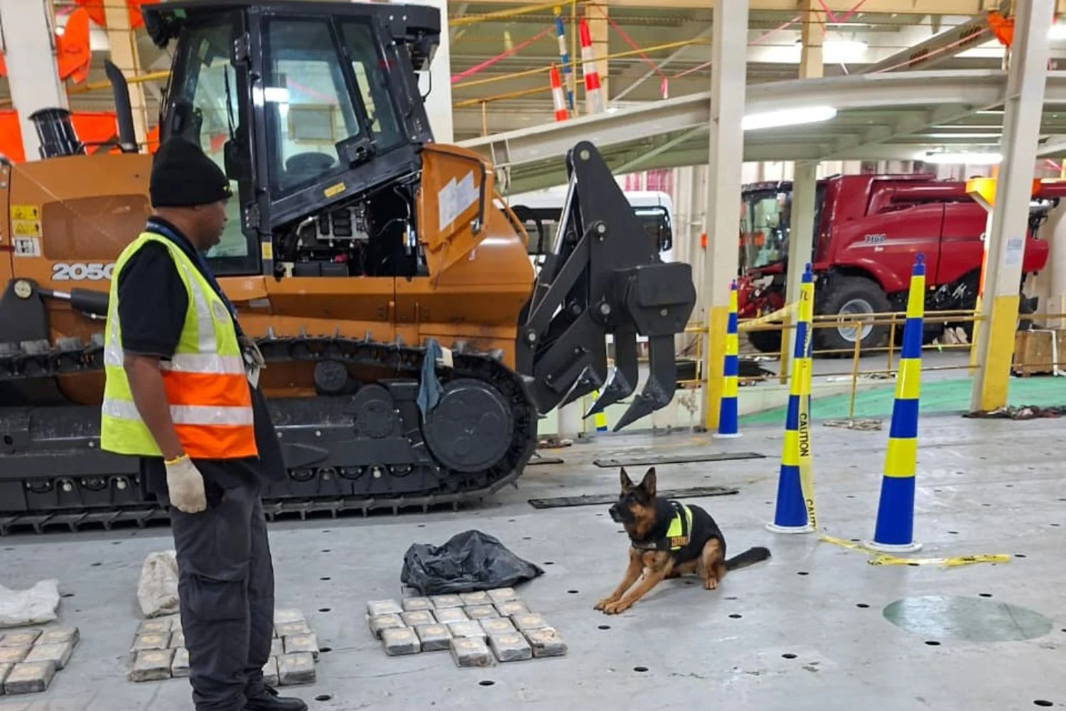 Drug bust: R36m cocaine in two excavators seized at Port of Durban