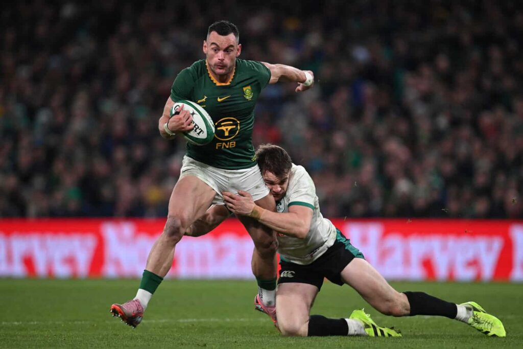 Bok centre Jesse Kriel to remain in Japan until his team wins title