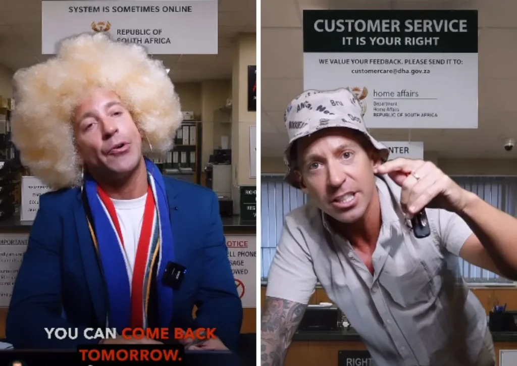 [Watch] Comedian nails Home Affairs skit