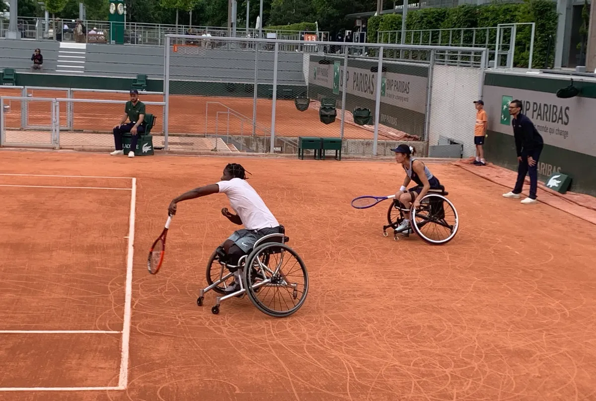 Kgothatso Montjane loses in French Open doubles