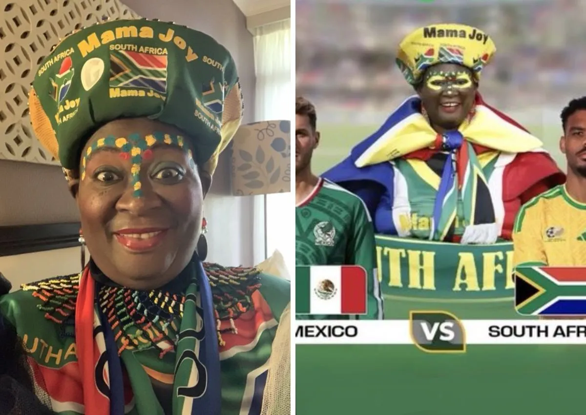 Who’s paying? Mama Joy to watch ALL Bafana World Cup matches