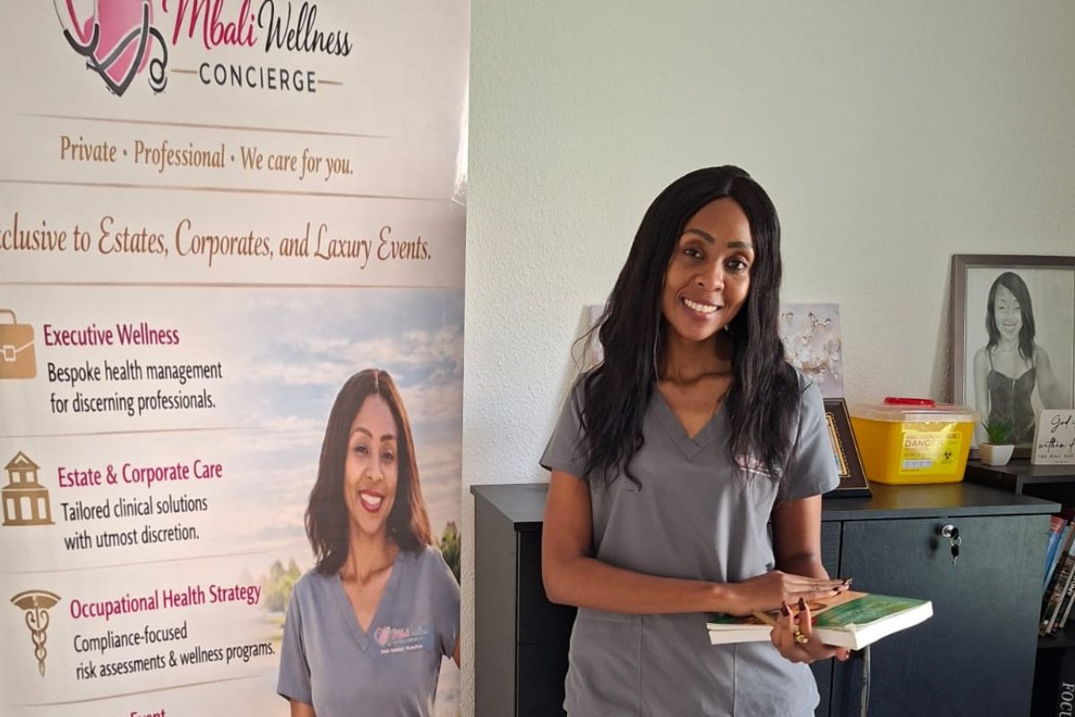 Mbali Motloung turns passion for healthcare into wellness clinic