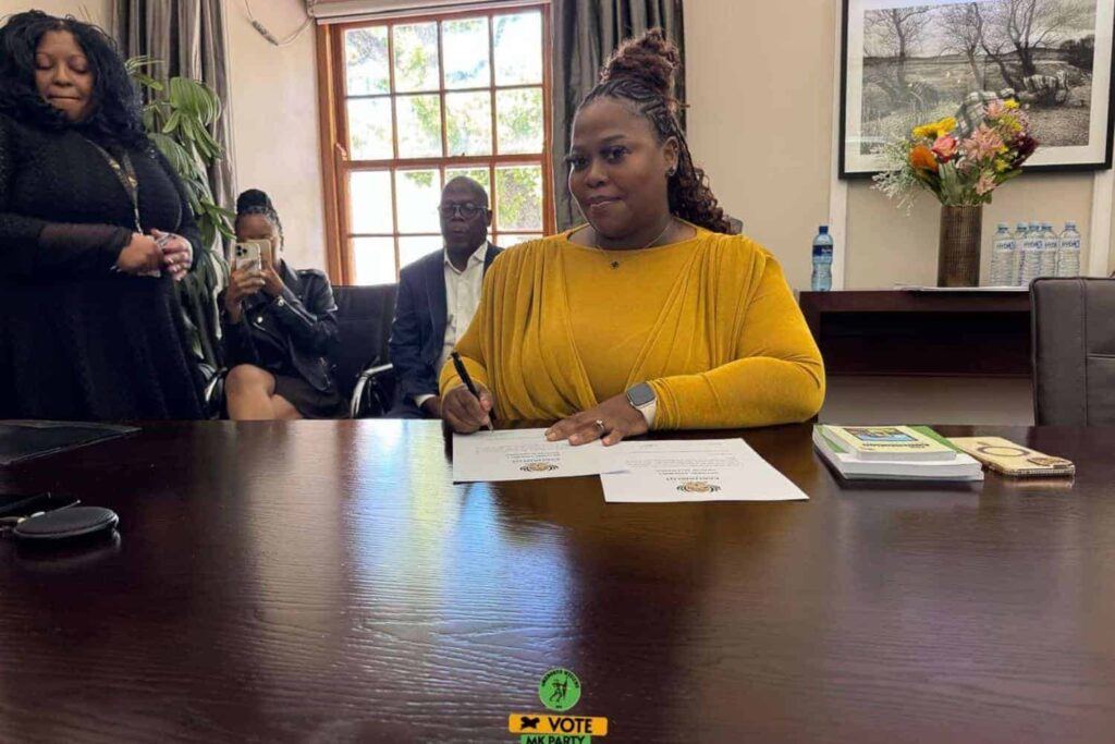 MK party suspends chief whip Mokoena-Zondi with immediate effect amid corruption probe