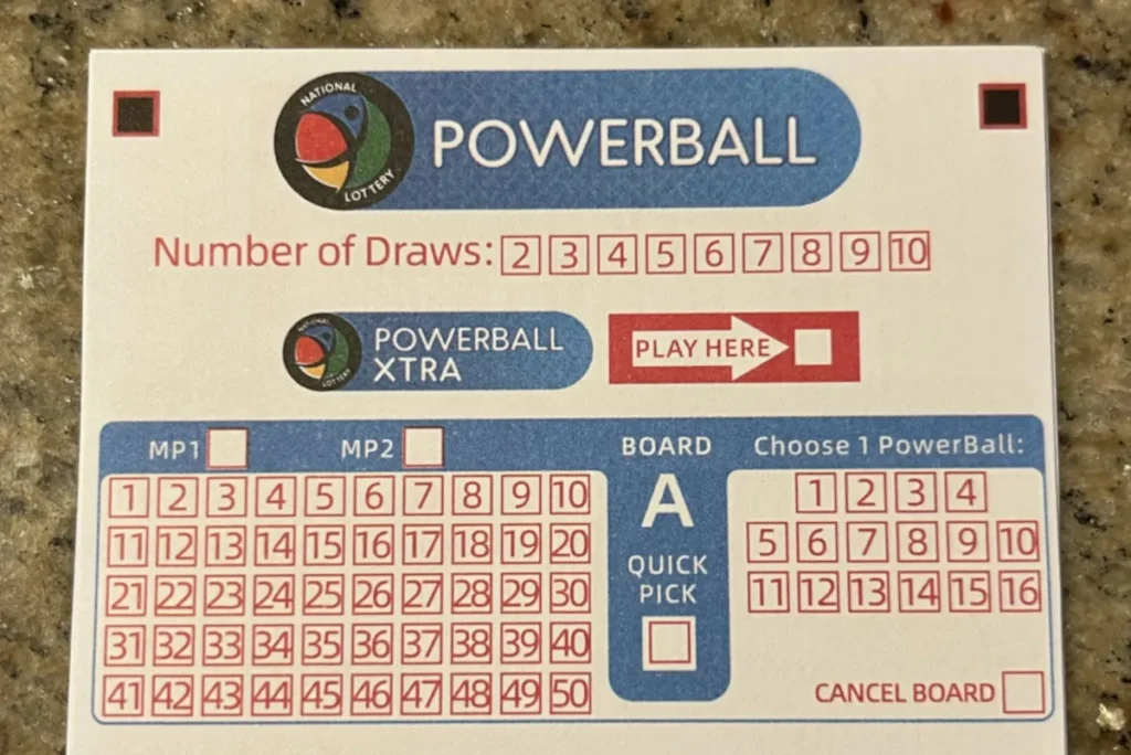 The PowerBall and PowerBall XTRA results for Tuesday, 2 June 2026