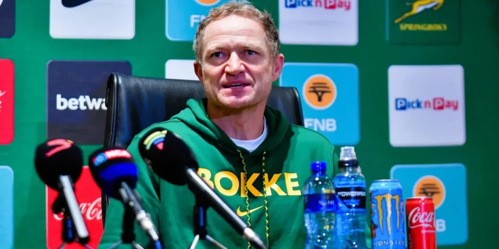 Rassie Erasmus comments on Tony Brown’s exit