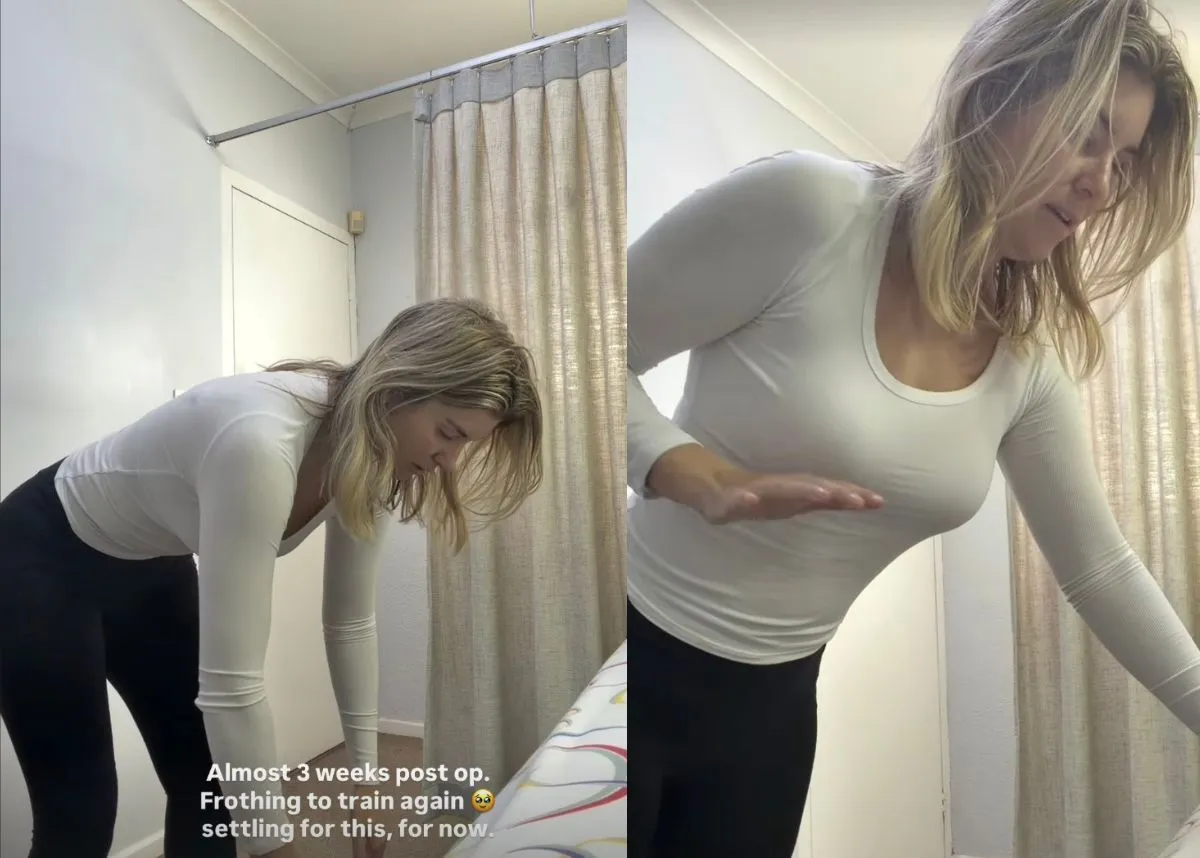 ‘Frothing to train’: Rachel Kolisi shares post-op update