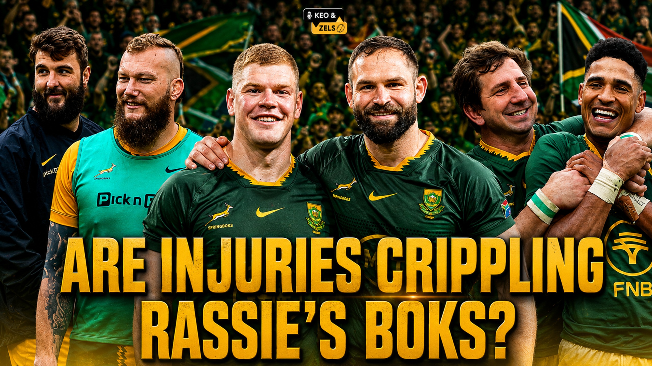 Keo & Zels: Are injuries crippling Rassie’s Boks?