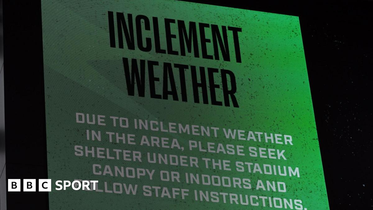 World Cup 2026: Saudi Arabia game in Texas halted for nearly two hours because of bad weather