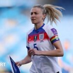 England’s Leah Williamson to miss World Cup qualifier in Spain