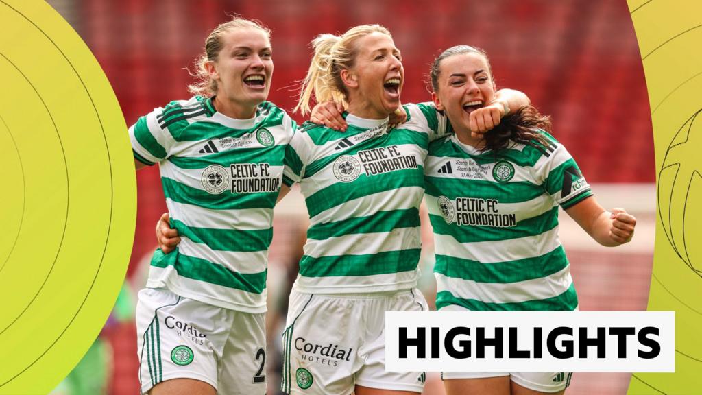 Watch as Celtic beat Rangers in Women’s Scottish Cup final