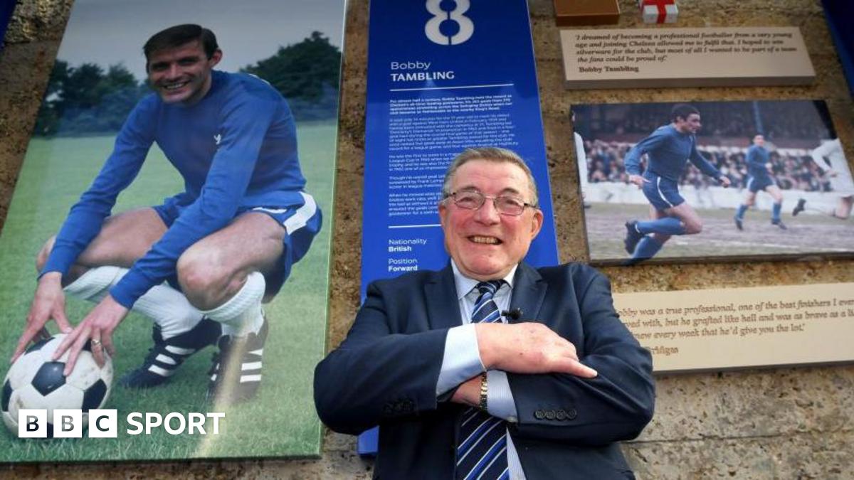 Chelsea: Former record goalscorer Bobby Tambling dies at the age of 84