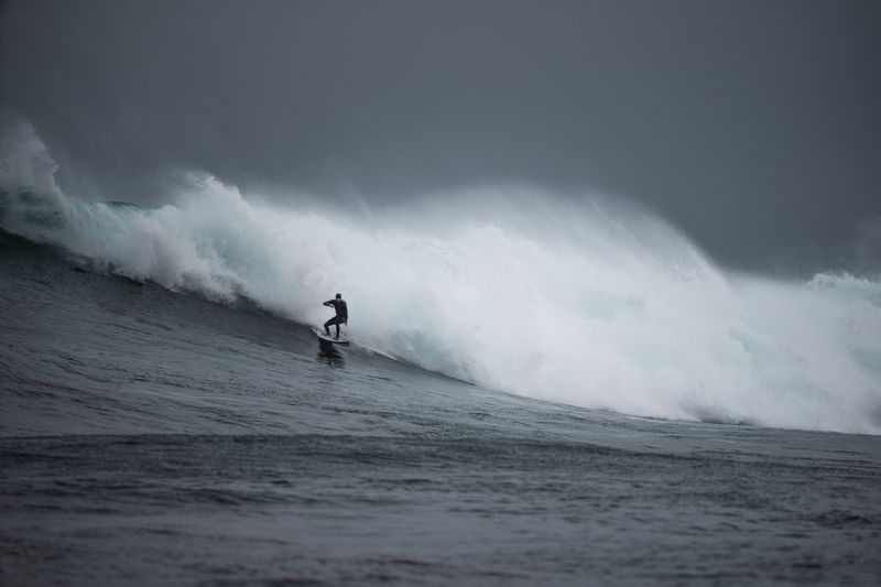 Surfers chase ‘the most difficult big wave in the world’