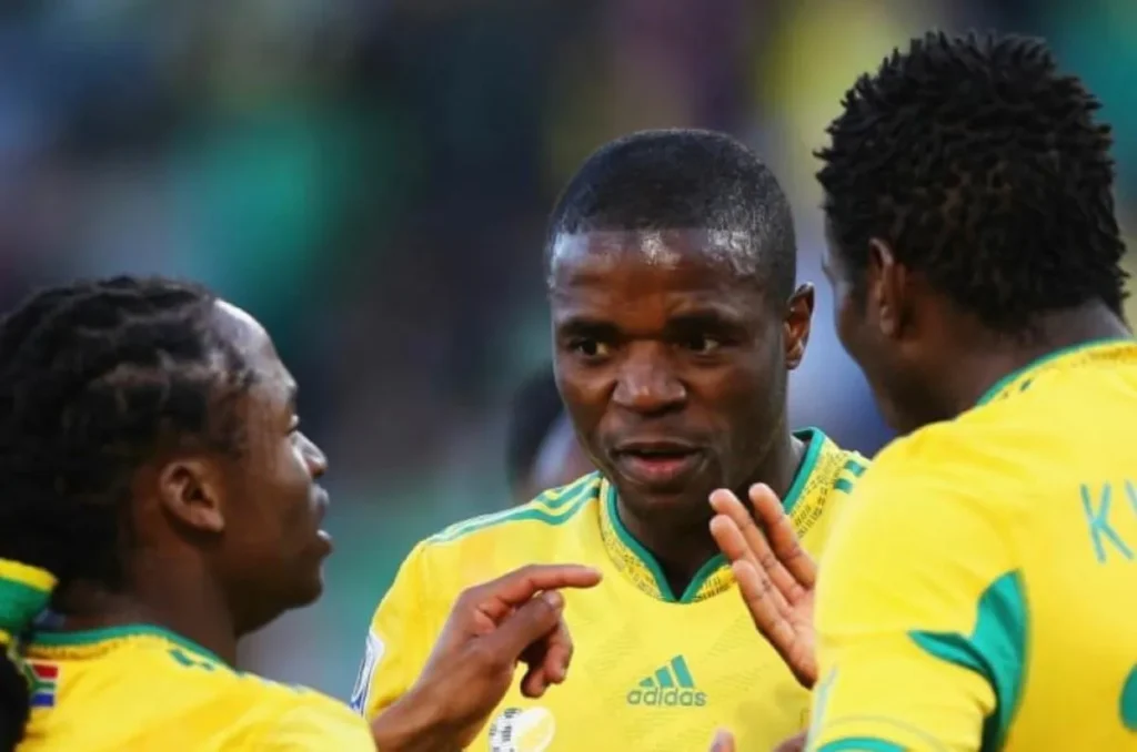 ‘It was nobody’s fault’ – Mokoena defends himself over Forlan World Cup goal