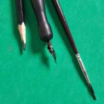The pen versus the paint